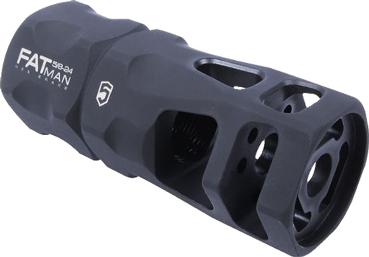 Phase 5 Fatman Muzzle Brake for 30 Caliber - Black