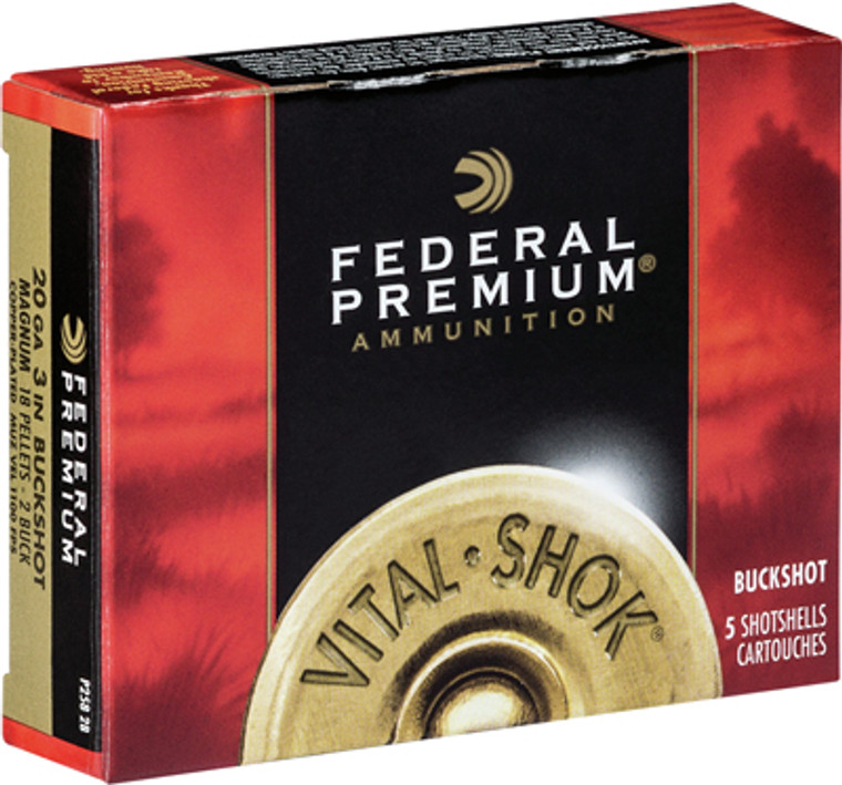FEDERAL 20GA 3" #2 BUCK