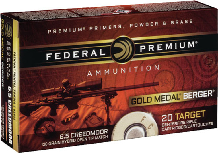 FEDERAL GOLD MEDAL 6.5 CM GM65CRDBH130