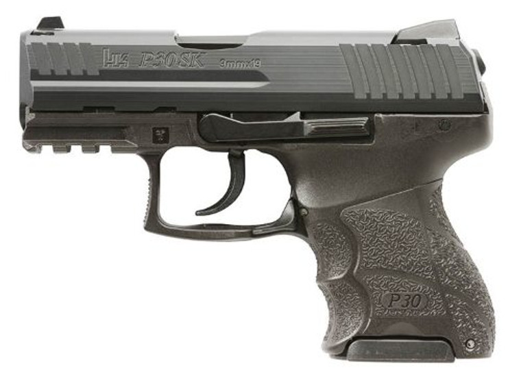 Heckler and Koch P30SK V1 9mm Semi-Auto Pistol - 15+1 Capacity with Night Sights