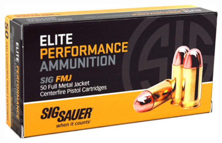 SIG 9MM LUGER 115GR FMJ