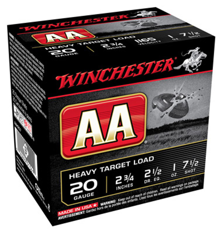 WINCHESTER AA 20GA 2.75" 1OZ