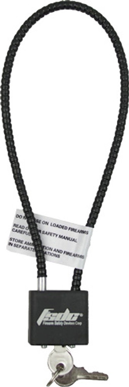 FSDC Cable Lock 15" Coated - FSDC-CL1020RKD