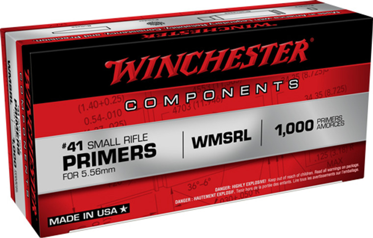WINCHESTER PRIMERS 41 PARA