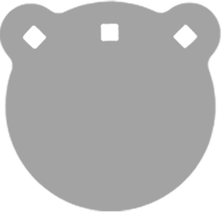 BASH TARGET AR500 GONG TARGET 937