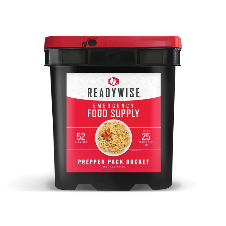 ReadyWise 52 Serving Prepper Pack Bucket - RW10-152