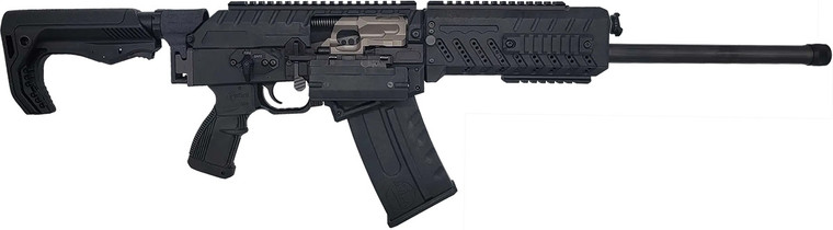 "FosTech Origin-12 Semi-Auto Shotgun - Black Receiver | Nickel Internals | 18"" Barrel | Gen 2"