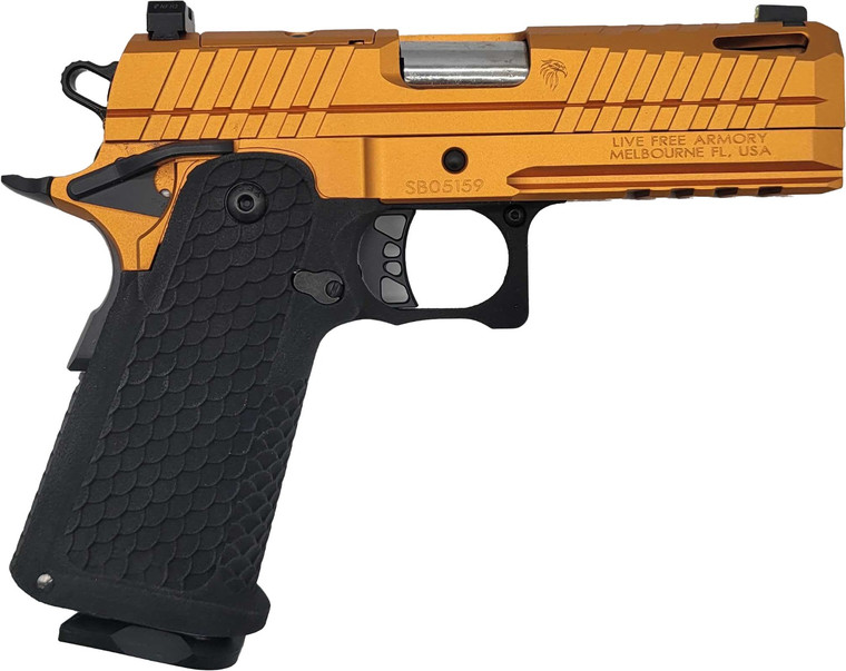 "LFA Apollo 11 Compact Pistol - 9mm | Ignited Copper | 4.15"" | 1x17rd Mag"