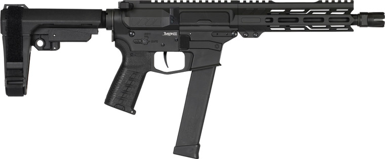 "CMMG Banshee Mk10 Pistol - Black | 10mm | 8"" Barrel | 7"" M-LOK Handguard | SBA3 Arm Brace"