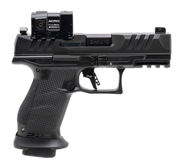 Walther Arms PDP PRO C 9mm Semi-Auto Pistol with 18+1 Capacity and White Dot Sights