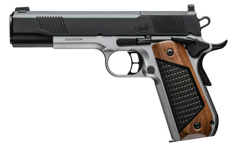 Kimber Custom Two-Tone Next Gen 45 ACP Semi-Auto Pistol with Matte Black KimPro II Finish