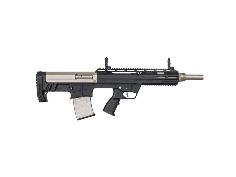 Tokarev USA TBP 12M 12-Gauge Semi-Auto Shotgun with Nickel Finish and Synthetic Stock