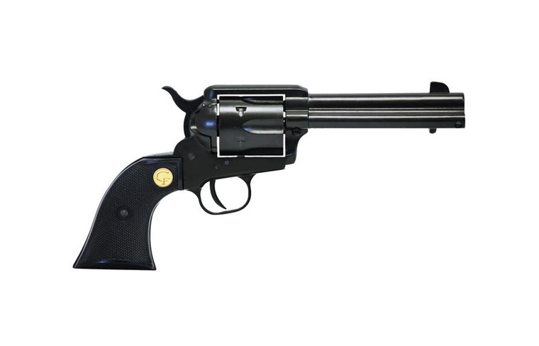 Chiappa Firearms 1873-22 Single-Action Revolver in 17 HMR - Black Finish with 6-Round Capacity