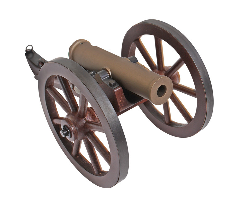 Traditions Mini Howitzer Cannon in Bronze Cerakote * 6.75-Inch Fully Functioning Muzzleloader Accessory