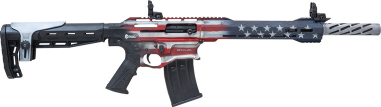 Citadel Boss25 12 Gauge Semi-Auto Shotgun with 20-Inch Barrel and Tactical Black Synthetic Stock