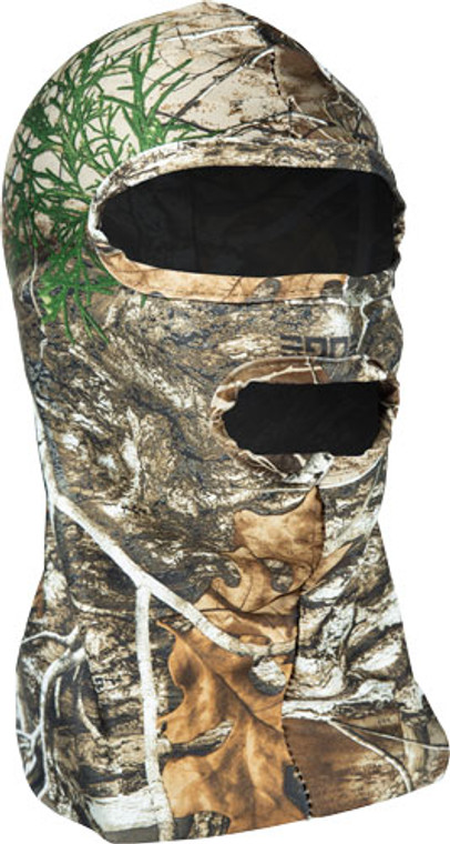 Primos Full Face Mask Stretch - Realtree Edge Multi-Fit Headgear for Hunting and Outdoor Activities