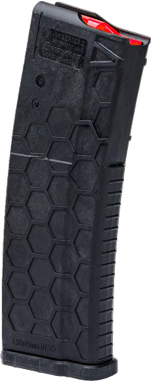 Hexmag HX1530AR15S2CFC Polymer Mag for AR-15 5.56 NATO with Carbon Fiber Finish