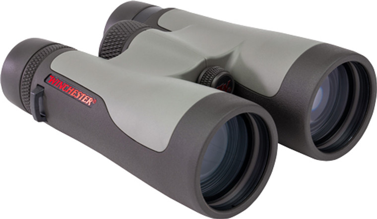 Winchester Optics Supreme Series 10x50 Roof Prism Binoculars with Rubber Armor and Included Accessories