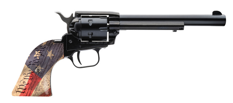 Heritage Manufacturing Rough Rider Small Bore Revolver, 22 LR, Blue Finish, 6-Shot Capacity
