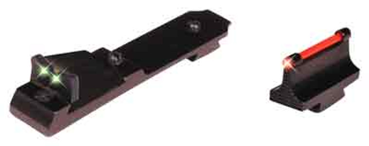 Truglo Sight for Winchester 94 and Henry 22LR - Model TG112 with Red Front and Green Rear Fiber Optic Sights