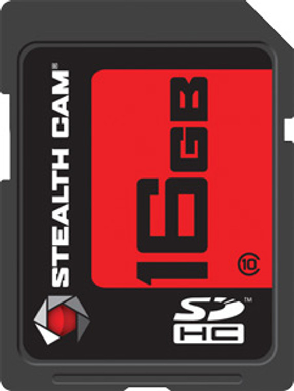 Stealth Cam STC16GB SDHC Memory Card - 16GB with Speed Class 10