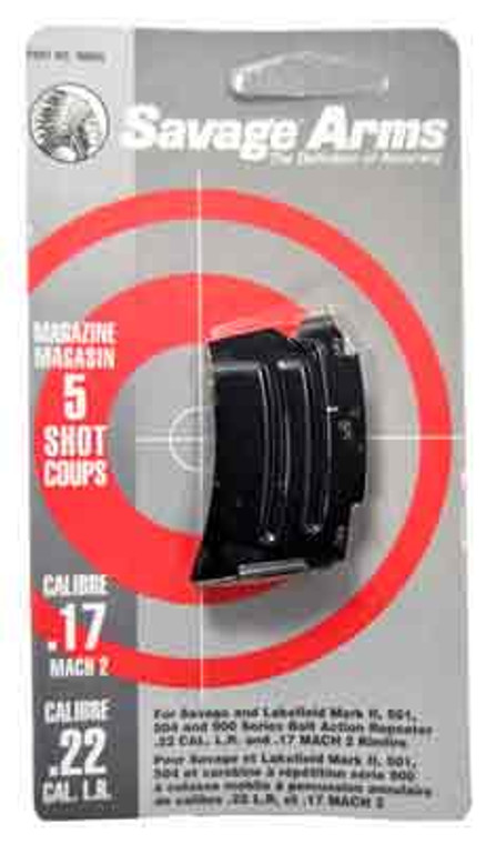 Savage Magazine MKII Series 90005 - Multi-Fit Rimfire Magazine for .22LR & .17HM