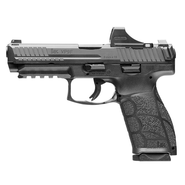 Heckler and Koch VP9A1 F 9mm Semi-Auto Pistol - 15+1 Capacity with Night Sights