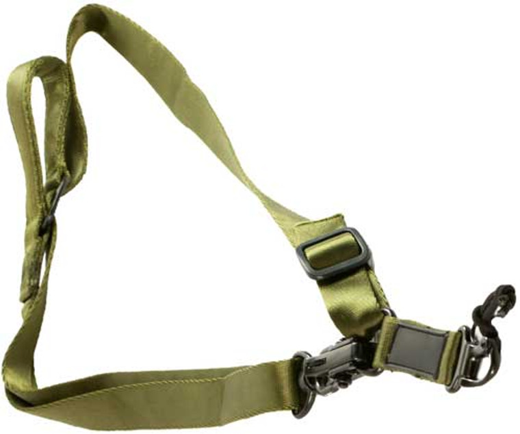 J&E Machine Tech TSSL5G Quick Draw 1/2 Point Sling - Heavy Duty Nylon Webbing in OD Green