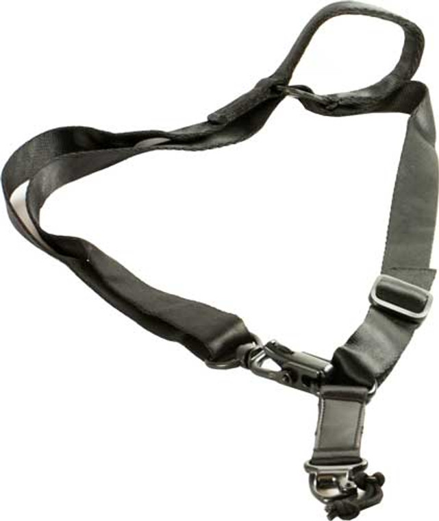 J&E Machine Tech TS-SL5B Quick Draw 1/2 Point Sling - Heavy Duty Black Nylon Webbing