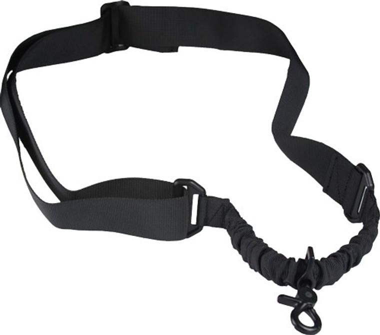 J&E Machine Tech TS-SL2B Heavy Duty Single Point Bungee Sling - Black