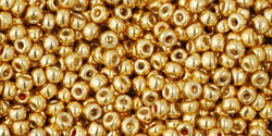 Toho Seed Beads 11/0 Rounds #100 Permanent Finish Galvanized Starlight 50 grams