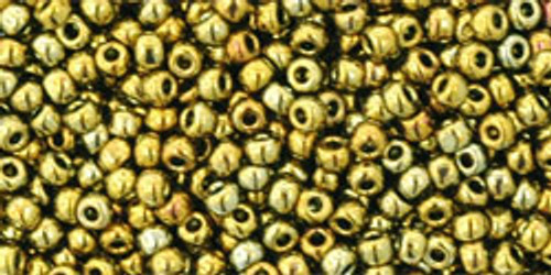 TOHO Seed Beads 11/0 Rounds #143 Galvanized Carnival 20 Grams