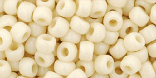 TOHO Seed Beads 6/0 Rounds Opaque Light Beige TOHO Seed Beads 6/0 Rounds Opaque Light Beige
