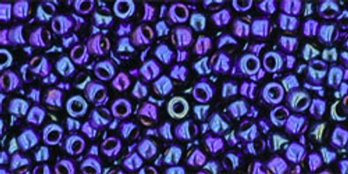TOHO Seed Beads 11/0 Rounds #145 Metallic Nebula 20 Grams
