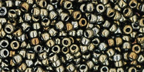 TOHO Seed Beads 11/0 Rounds #146 Metallic Iris Brown 20 Grams