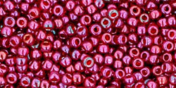 TOHO Seed Beads 11/0 Rounds #247 Gold-Lustered Raspberry 50 grams