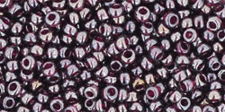 TOHO Seed Beads 11/0 Rounds #250 Lustered Grape 50 Grams