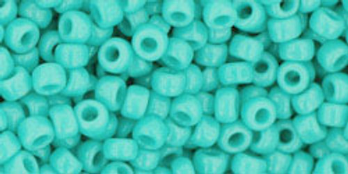 TOHO Seed Beads 8/0 Rounds #42 Opaque Turquoise 20 Gram Pack