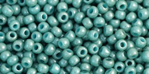 TOHO Seed Beads 11/0 Rounds #274 Opaque-Lustered Lagoon 20g