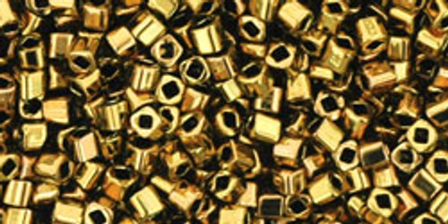 Toho Seed Beads Cubes 1.5mm Antique Bronze