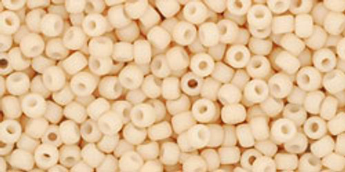 Toho Seed Beads Rounds 11/0 #333 Opaque Pastel Frosted Apricot 50g