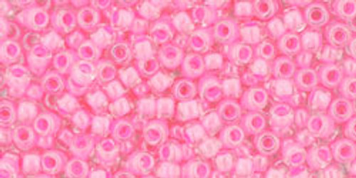 Toho Seed Beads 11/0 Rounds #340 Crystal Ballerina Pink 20 gram pack