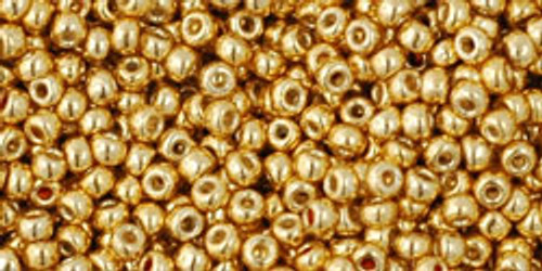 Toho Bulk Seed Beads 11/0 Rounds #100 Permanent Finish Galvanized Starlight 250 Gram Factory Pak