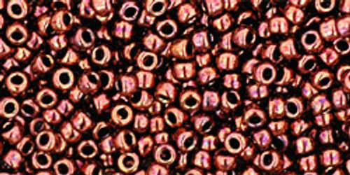 Toho Bulk Beads 11/0 Round #366 Dark Bronze 250g Factory Pak