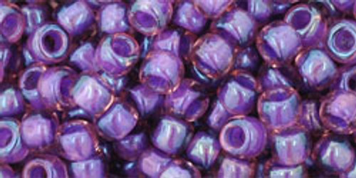 Toho Bulk Beads 6/0 Round #28 Rainbow Rosaline Opaque Purple 250g 