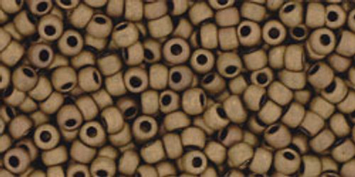 Toho Seed Beads 11/0 Round #378 Matte Dark Copper 50 gram pack