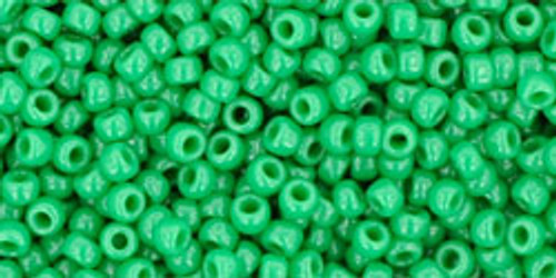 Toho Seed Beads 11/0 Round #379 Opaque Shamrock 20 gram pack