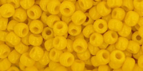 Toho Seed Beads 8/0 Rounds #148 Opaque Sunshine 20 gram pack