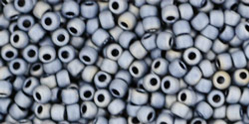 Toho Seed Beads 11/0 Rounds #56 Matte-Color Gun Metal 250 Grams