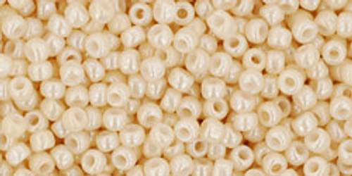 Toho Seed Beads 11/0 #432 Opaque Lustered Light Beige 50g